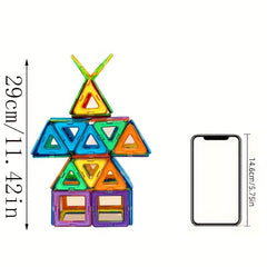 Magnetic Building Blocks Set for Kids 3D Puzzle Toy