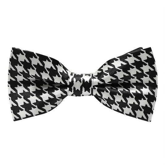 Kids Striped Bear Bow Tie Suit Dress Tie For Boys