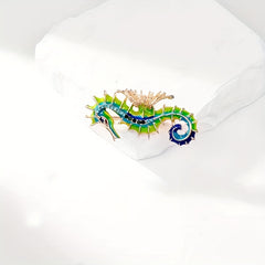 Seahorse Brooch For Men Creative Pin For Men
