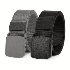 3pcs Men's Casual Belt Sets for Pants Jeans Clothing
