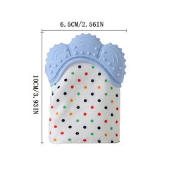 Anti-bite Gloves Silicone Molars for Baby Teething Relief