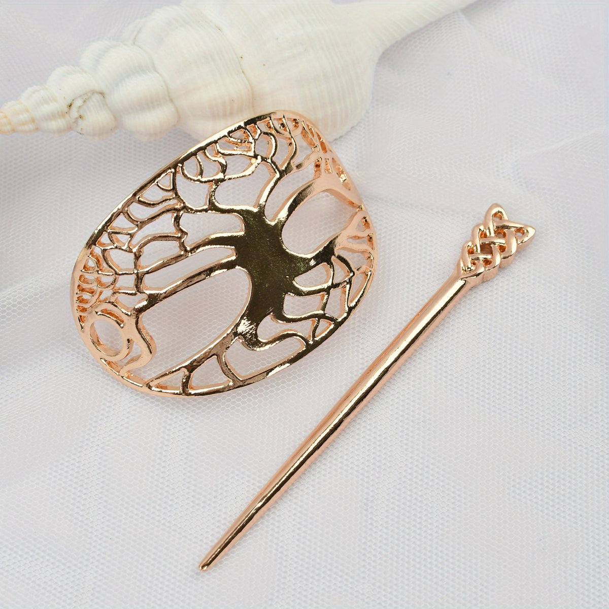 Vintage Hair Pin Solid Hair Clip Non Slip Hair Bun Holder Hair Accessory