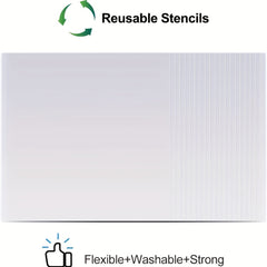 20 Pack 6 Mil 30x48 cm Blank Stencil Mylar Sheets for Stencils