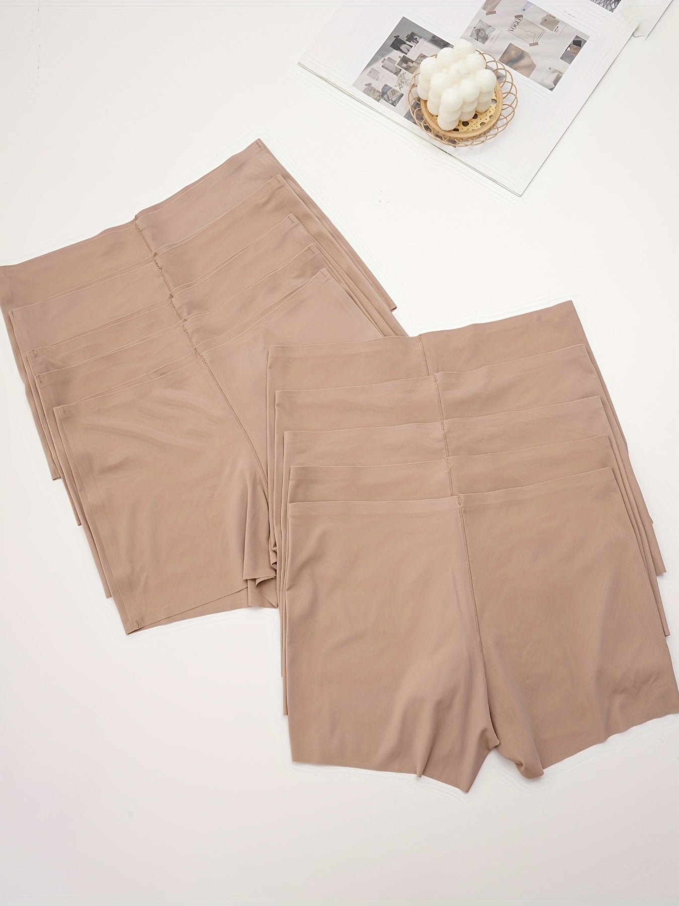 10pcs Seamless Shaping Shorts Tummy Control Slimmer Underwear & Shapewear