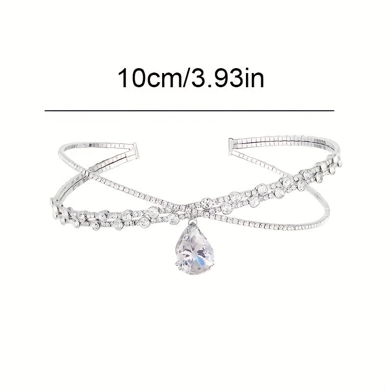 Vintage Crystal Rhinestone Headband Hair Accessories