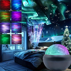 Small Magic Ball with Northern Lights, USB Plug In, Remote Control