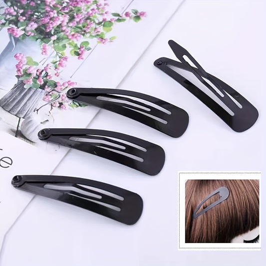 Hair Clips No Slip Metal Snap Clip Hair Accessories For Beach Daily
