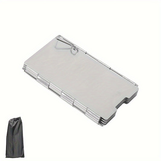 Aluminum Stove Windproof Plate for Outdoor Camping