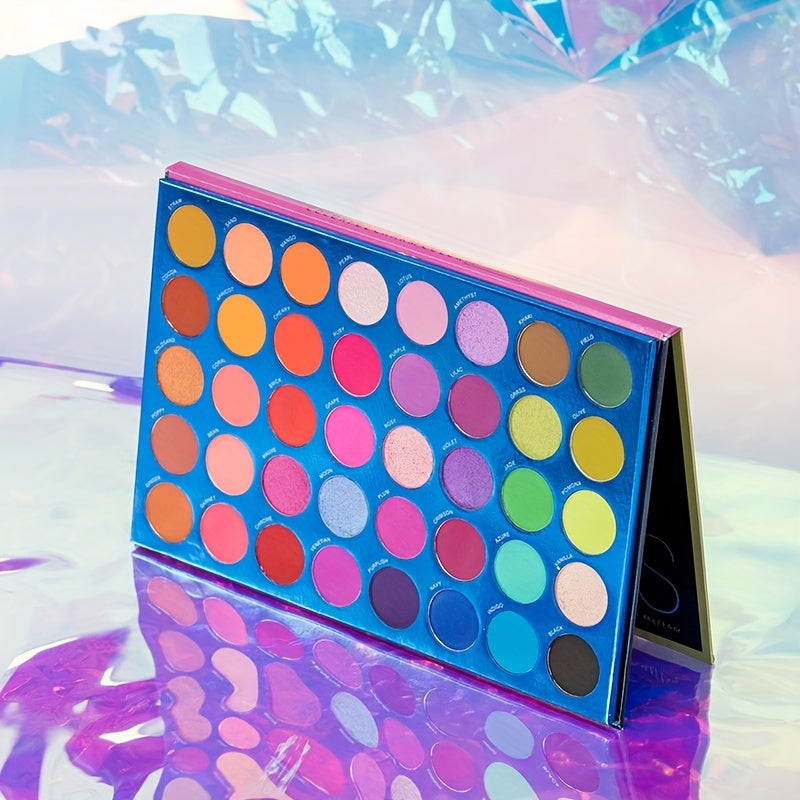 Highly Pigmented 40 Shades Eyeshadow Palette Waterproof Long Lasting Makeup