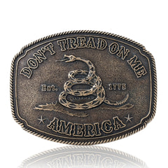 Western Denim Men's Snake Belt Buckle Birthday Party Gift