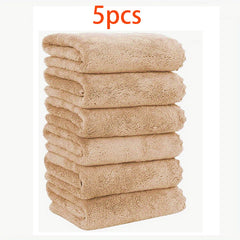 Soft & Absorbent Coral Fleece Baby Burp Cloths