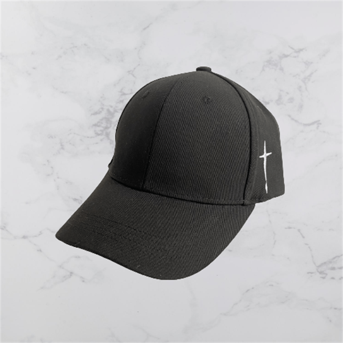 Cross Embroidery Baseball Cap Lightweight Sun Hat Unisex Adjustable Dad Hats