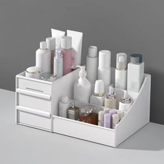 Large Capacity Cosmetic Storage Box Adjustable Jewelry Drawers