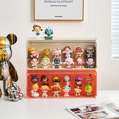 Acrylic Storage Display Stand Hand Display Box With Light For Building Blocks