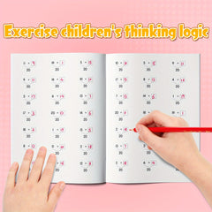 Math Workbook Kids 4-6: 100 Fun Practice Pages