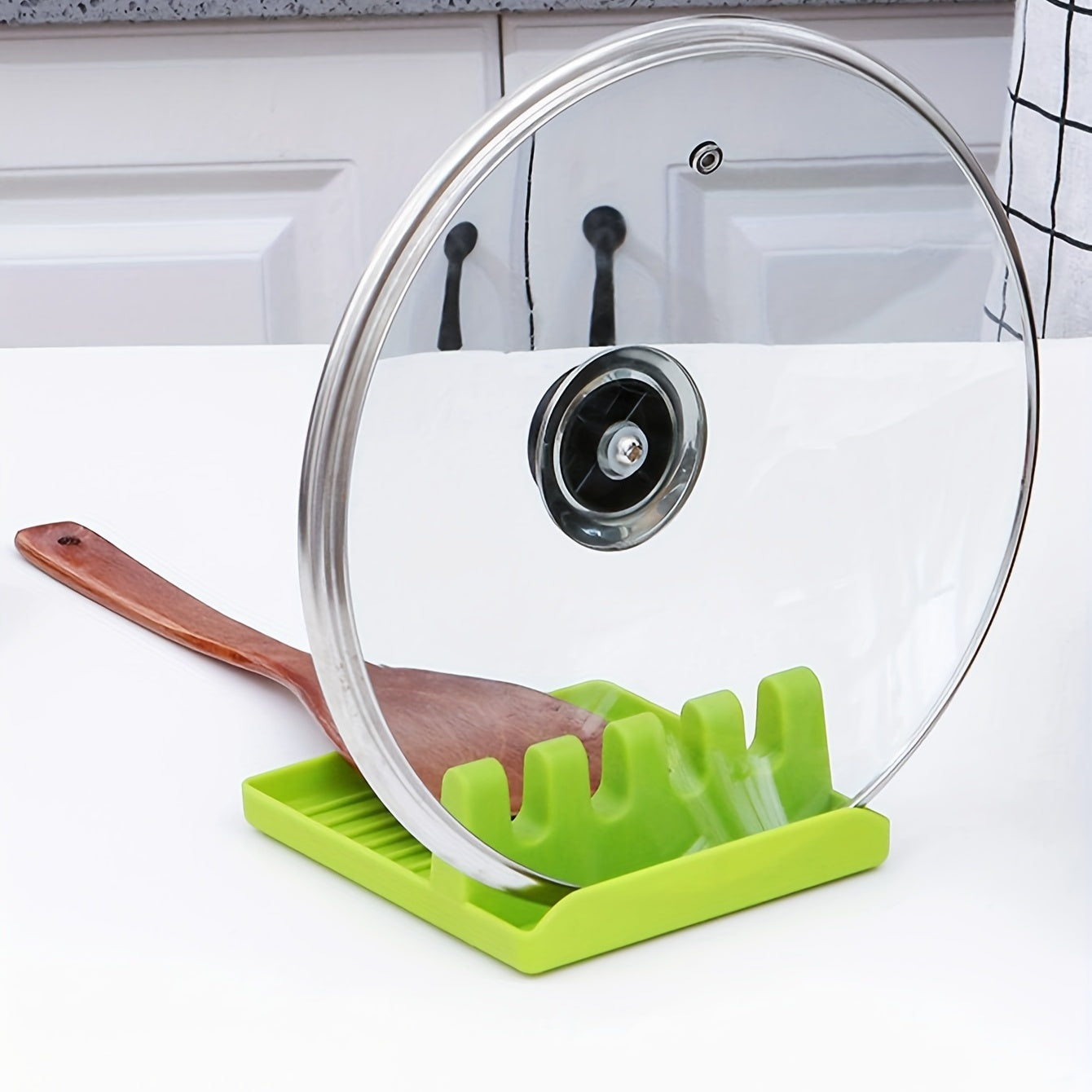 Plastic Spoon Rest Kitchenware Insulation Spoon Holder