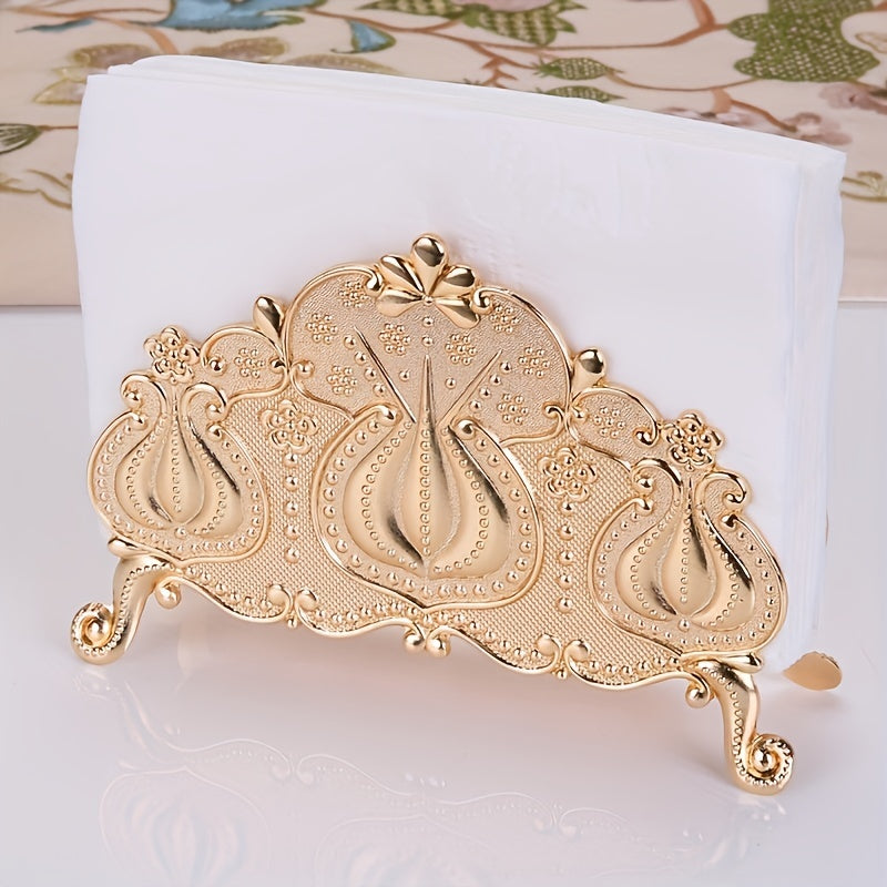 Metal Napkin Holder Paper Towel Clip for Dining Table Home Decoration