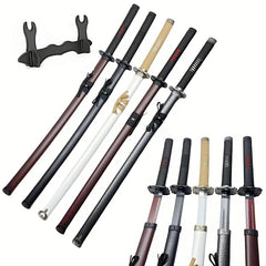 Youth Wooden Samurai Sword with Stand