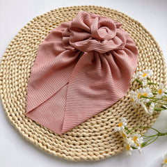 Big Flower Baby Hat Thin Headband Soft Comfortable for Newborns