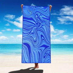 Microfiber Beach Towel Quick Drying Soft Absorbent Sandproof Lightweight