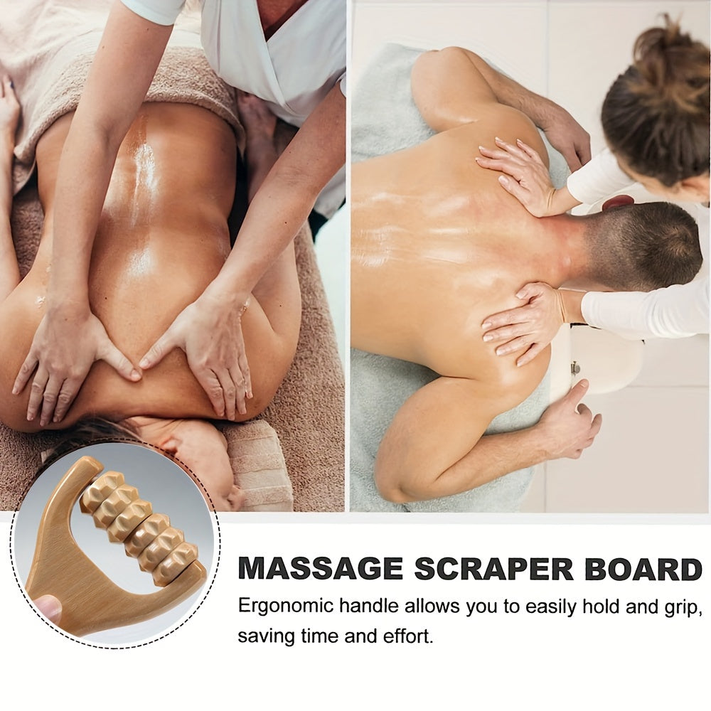 Wooden Massage Scraper Board for Arthritis Relief