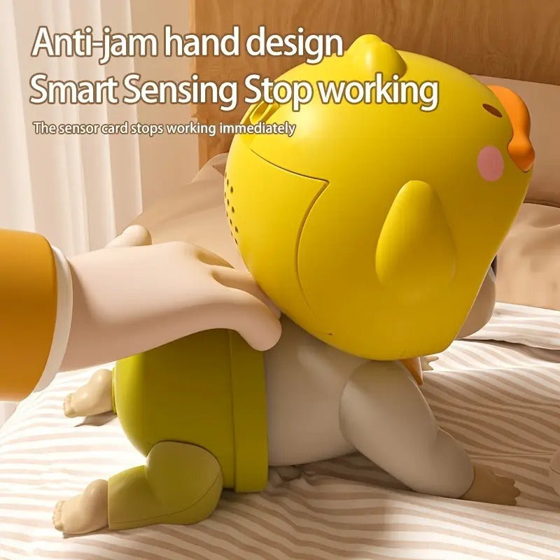 Interactive Baby Crawling Toy with Music & Lights