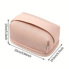 Large Capacity Makeup Pouch Waterproof Travel Toiletry Bag