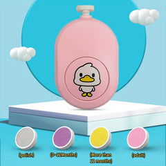 Ergonomic Nail Clipper Set with 4 Grinding Heads for Infants Adults Hands & Toes