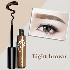 Waterproof Semi Permanent Eyebrow Pencil with Stencil Film