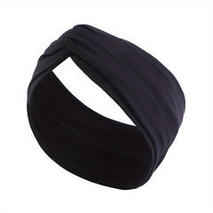 Women Headband Twist Stretch Turban Yoga Head Band Hair Accessories