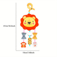 Cartoon Wind Chime Hanging Ornament for Bed or Car, Portable Clip