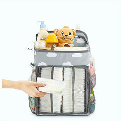 Portable Waterproof Crib Hanging Storage Bag Caddy Organizer