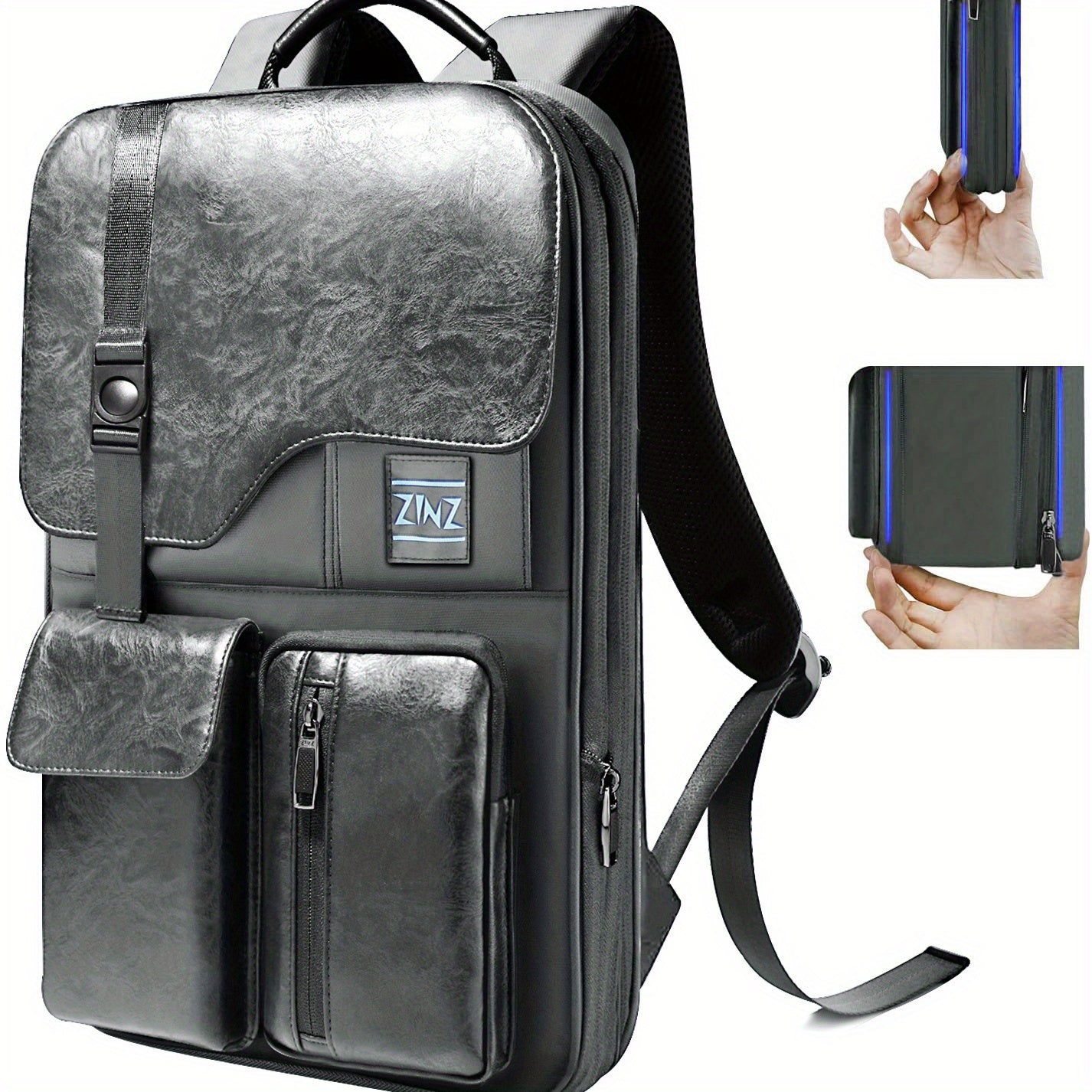 Outdoor Laptop Backpack Lightweight Expandable Business Travel Bag