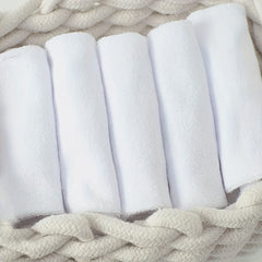 5 Pack Baby Washcloth Bath Towels Soft & Comfortable for Gentle Care