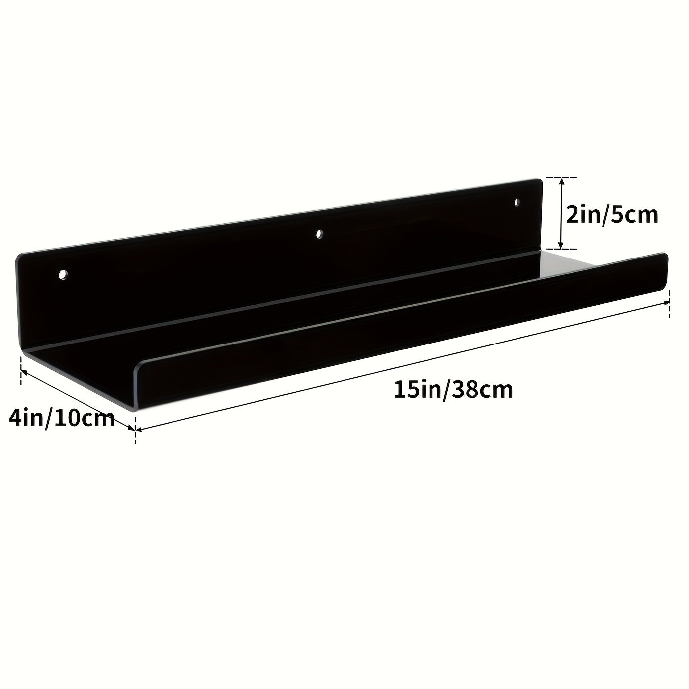 Acrylic Floating Shelves Nursery Toy Storage Rack Wall Hanging Mini Toy Display