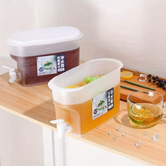 Cold Water Kettle with Faucet Modern and Lemon Fruit Design