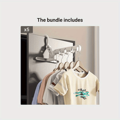 Portable Foldable Travel Hanger Folding Clothes Drying Rack