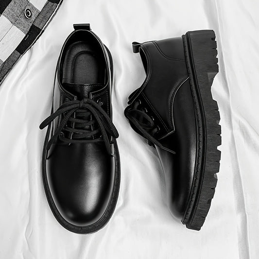Men's Classic Round Toe Dress Shoes For Wedding