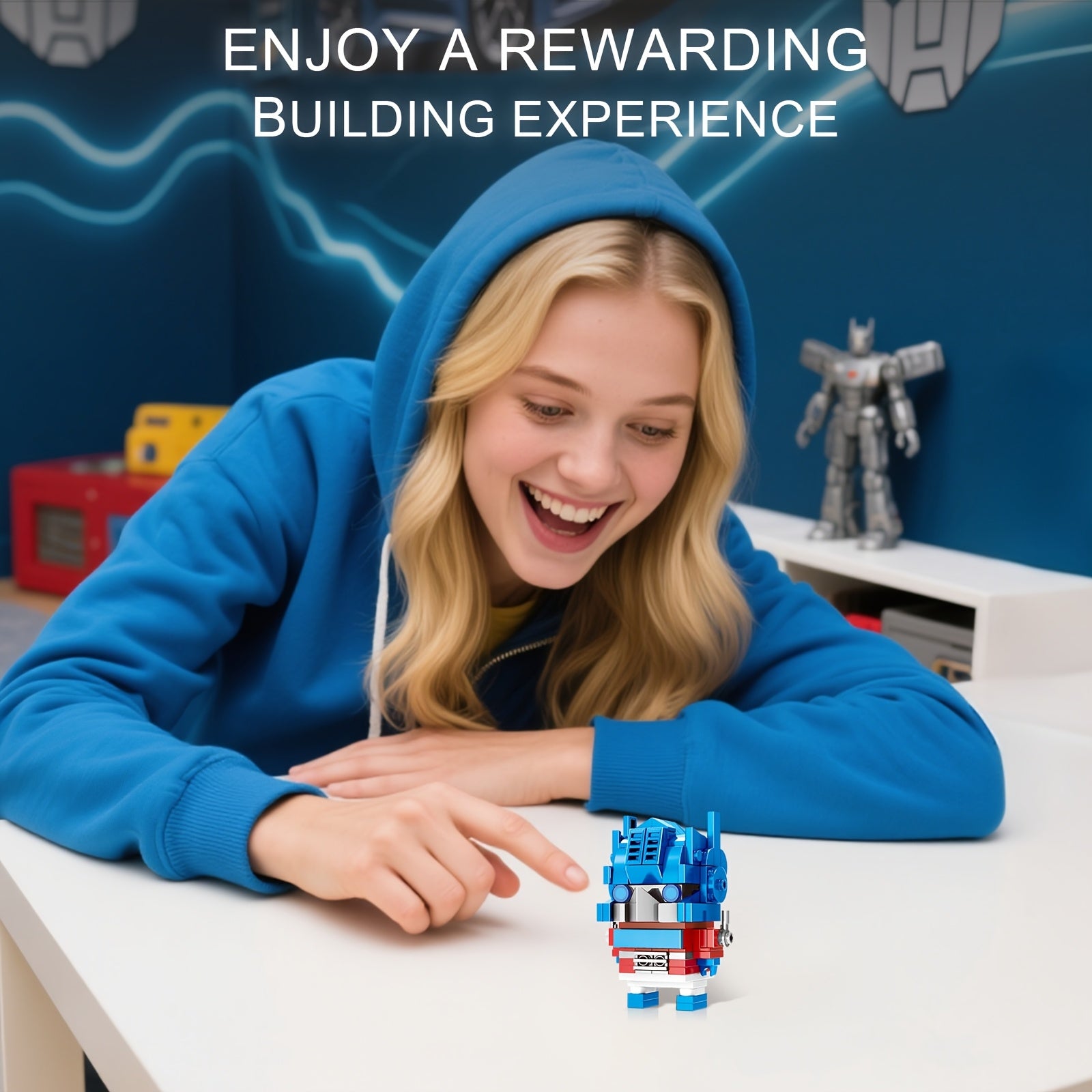 Mini Optimus Prime Building Block Toy - Autobots Series