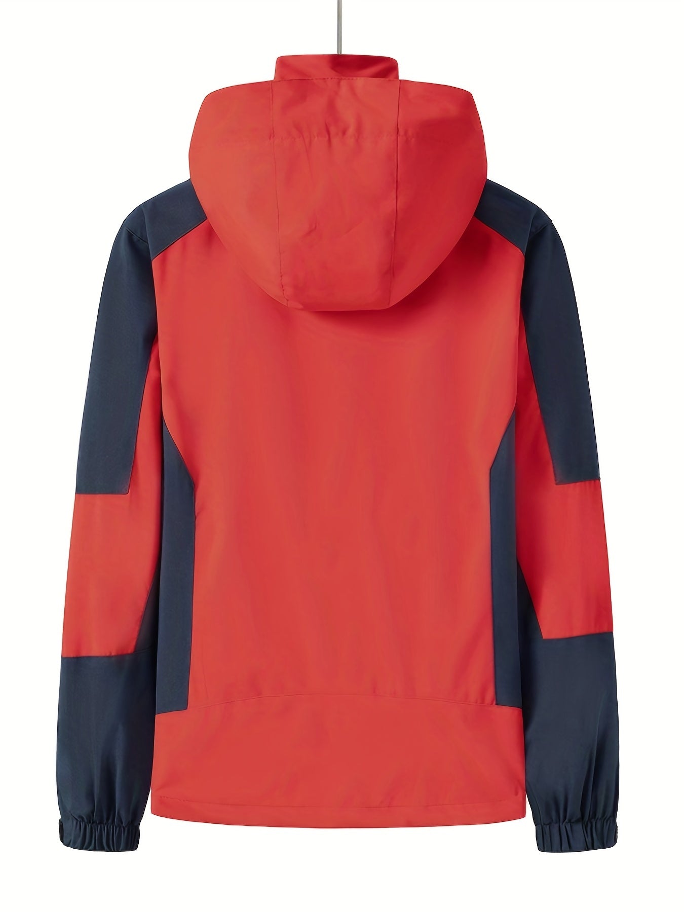 Waterproof Lightweight Hooded Windbreaker Jacket Men's Zip Up Coat