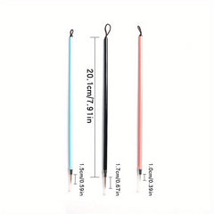 3pcs Thin Hook Line Pen Art Brush Set for Watercolor Painting Details