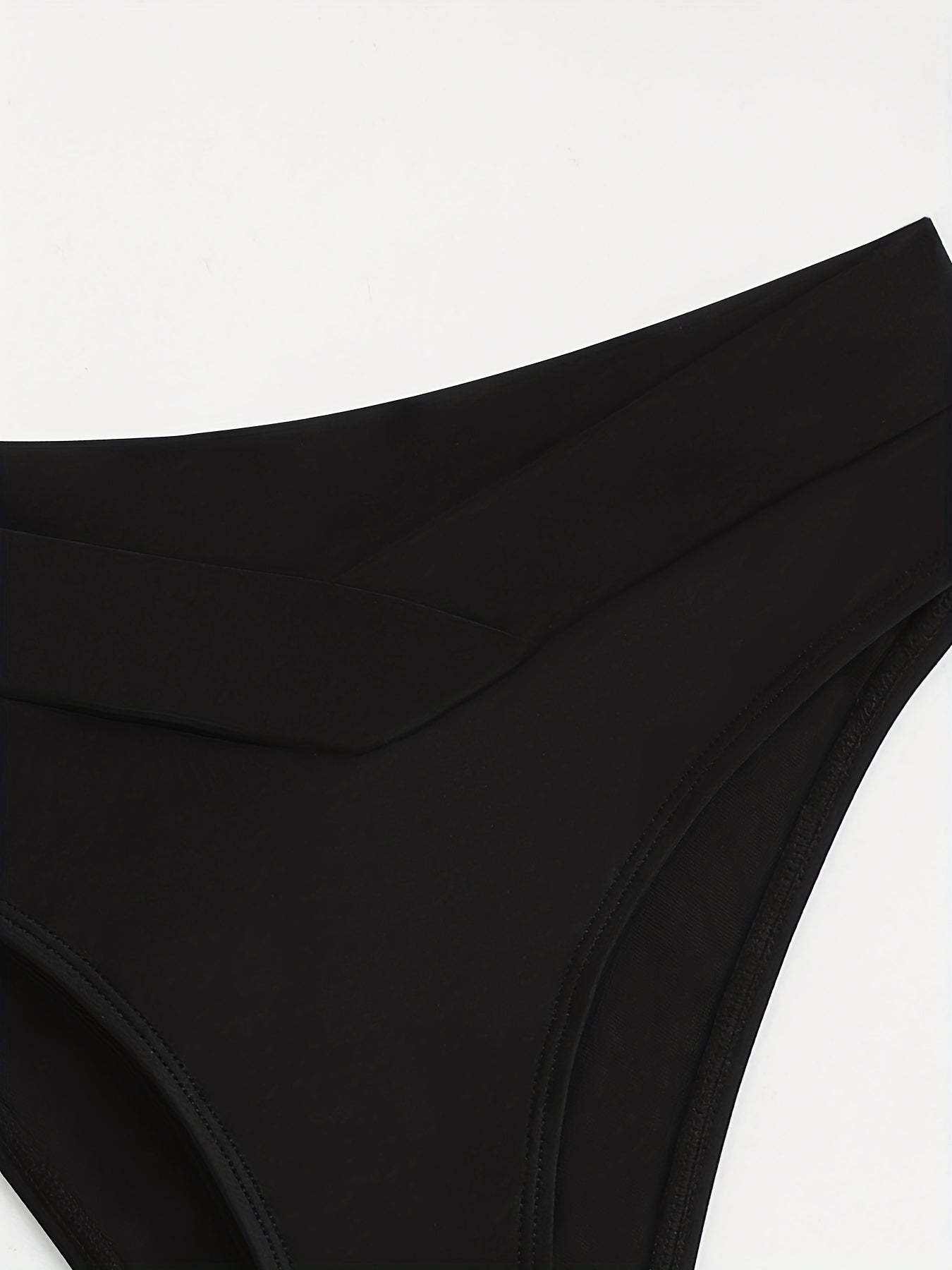 High Stretch Bikini Bottom Sexy Style High Cut Beachwear