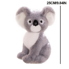 Cute 25cm Soft Koala Plush Toy - Realistic Cuddly Cartoon Koala Doll