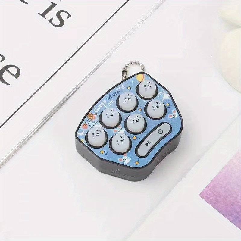 Pocket Mini Whack a mole Game Console with Keychain