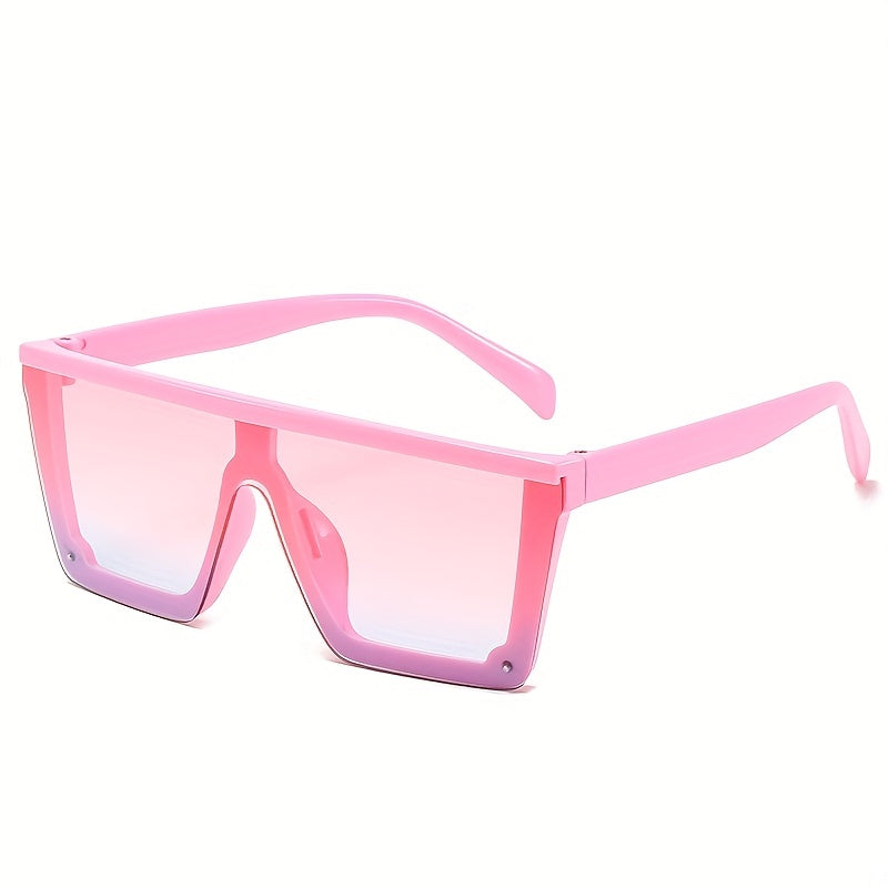 Children's Gradient Large Frame Windproof Sunglasses UV400