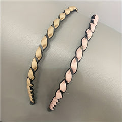 Wavy Cross Headband Sweet Spa Wash Face Make Up Headband