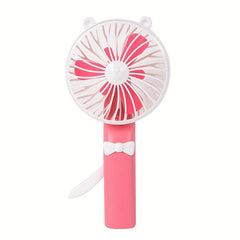 Mini Handheld Fan Manual Plastic Portable Pocket Fan
