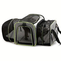 Expandable & Breathable Pet Carrier Backpack Portable & Foldable