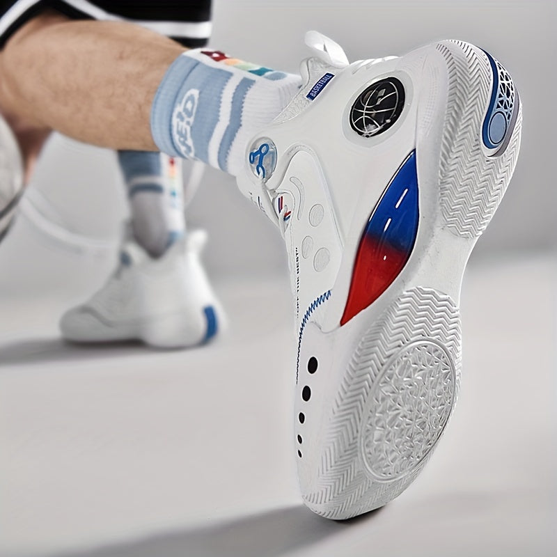 Men's Shock Absorbing Basketball Shoes Non Slip Sneakers