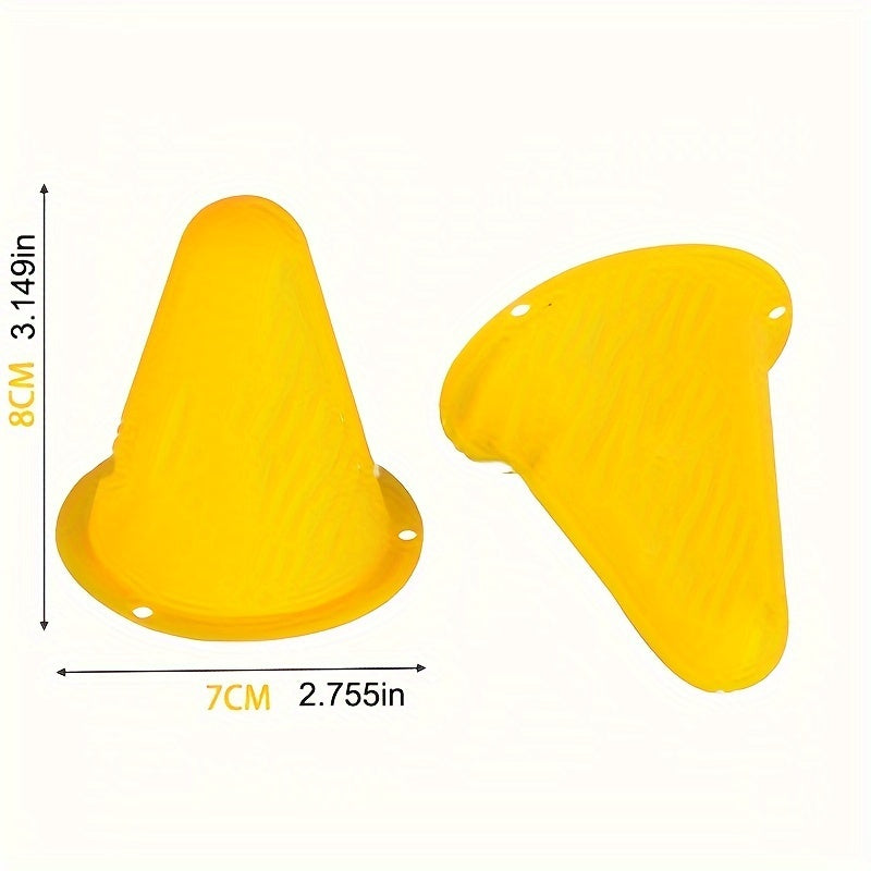 10pcs Roller Skating Cone Obstacle for Agility & Speed Training